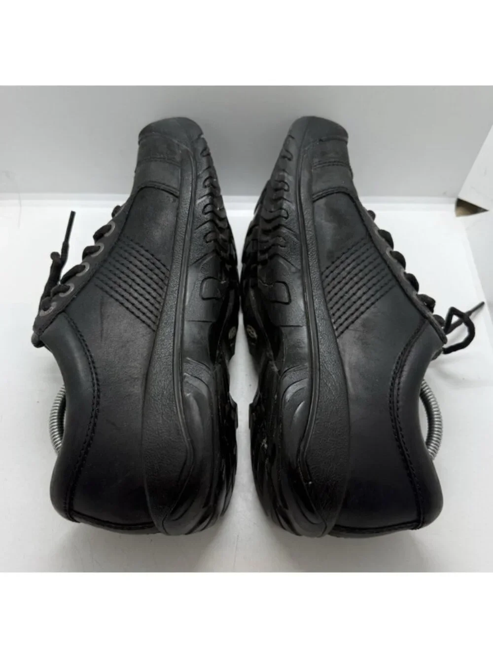 Keen Austin Men's Black Leather Lace Up Oxford Shoes 1002990 Size 9.5 US 42.5EU